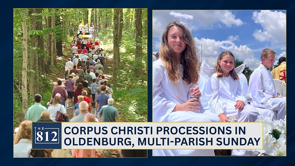 Corpus Christi processions in Oldenburg, multi-parish on Sunday