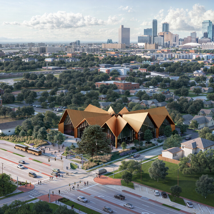 BIG Reveals New Images of the National Juneteenth Museum Ahead of Construction in Fort Worth, Texas - Image 1 of 31