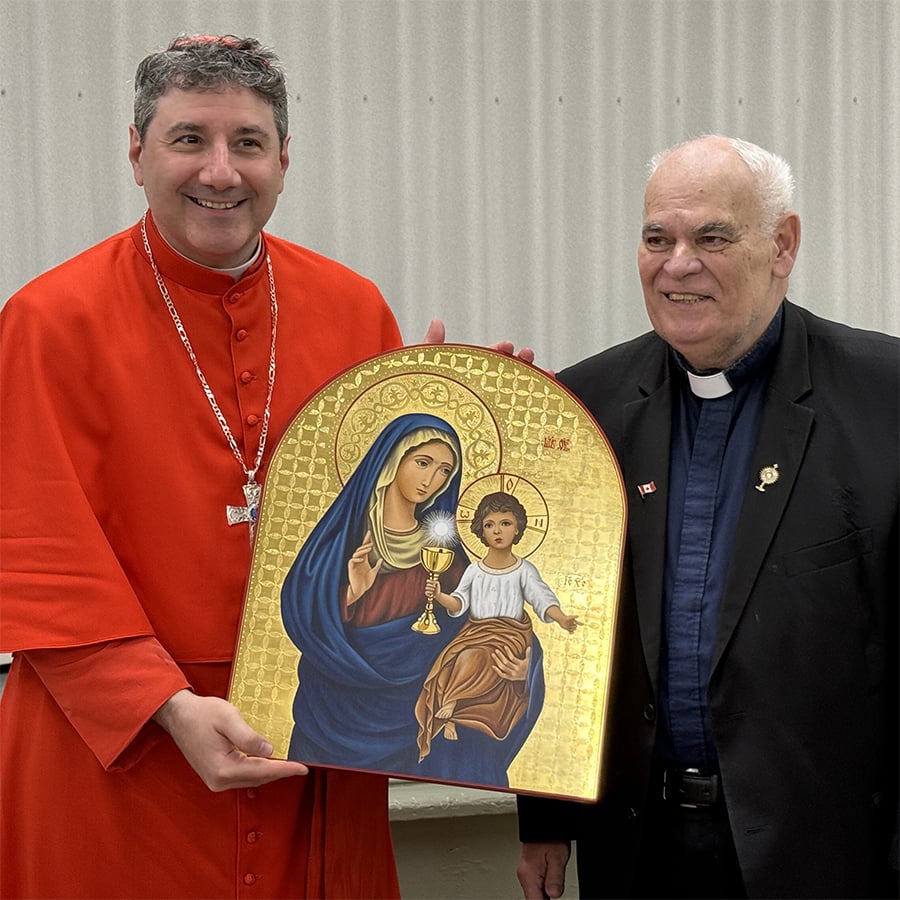 Archdiocese of Toronto - Cardinal Leo Visits Blessed Sacrament Parish for Corpus Christi and Centennial Celebration