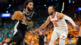Jalen Brunson's defense looked good in NBA Finals Game 1, but the Spurs need to hunt him more in Game 2