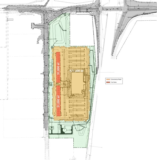 Image submitted as part of Buc-ee's EPCO LLC administrative determination request letter. The "Buc-ee's ADM" project was created on 6/18/2026 3:24 p.m. (Image from El Paso County EDARP) 