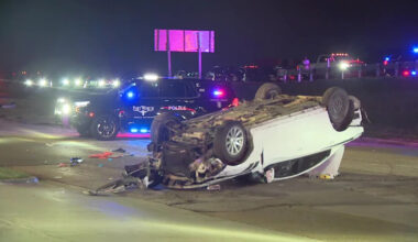 Three juveniles hospitalized, one with serious injuries, after Fort Worth car crash