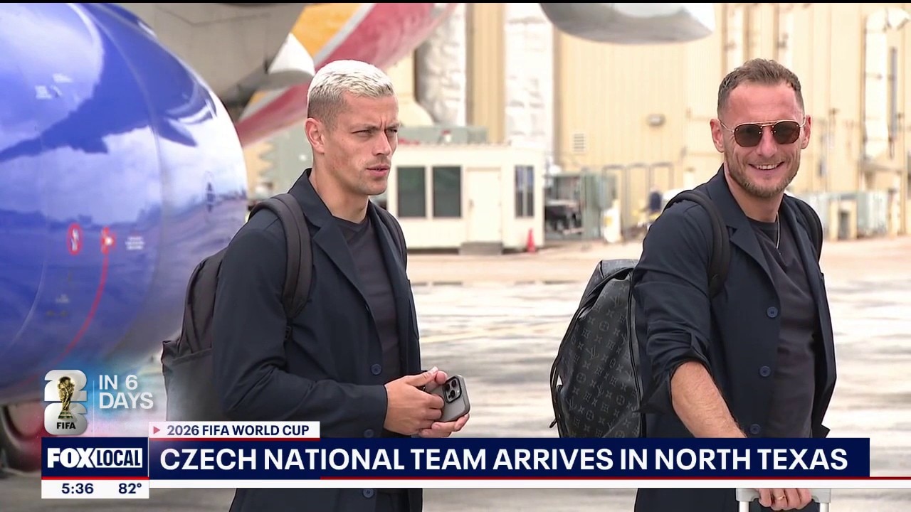 Team Czechia arrives in Dallas for World Cup stay