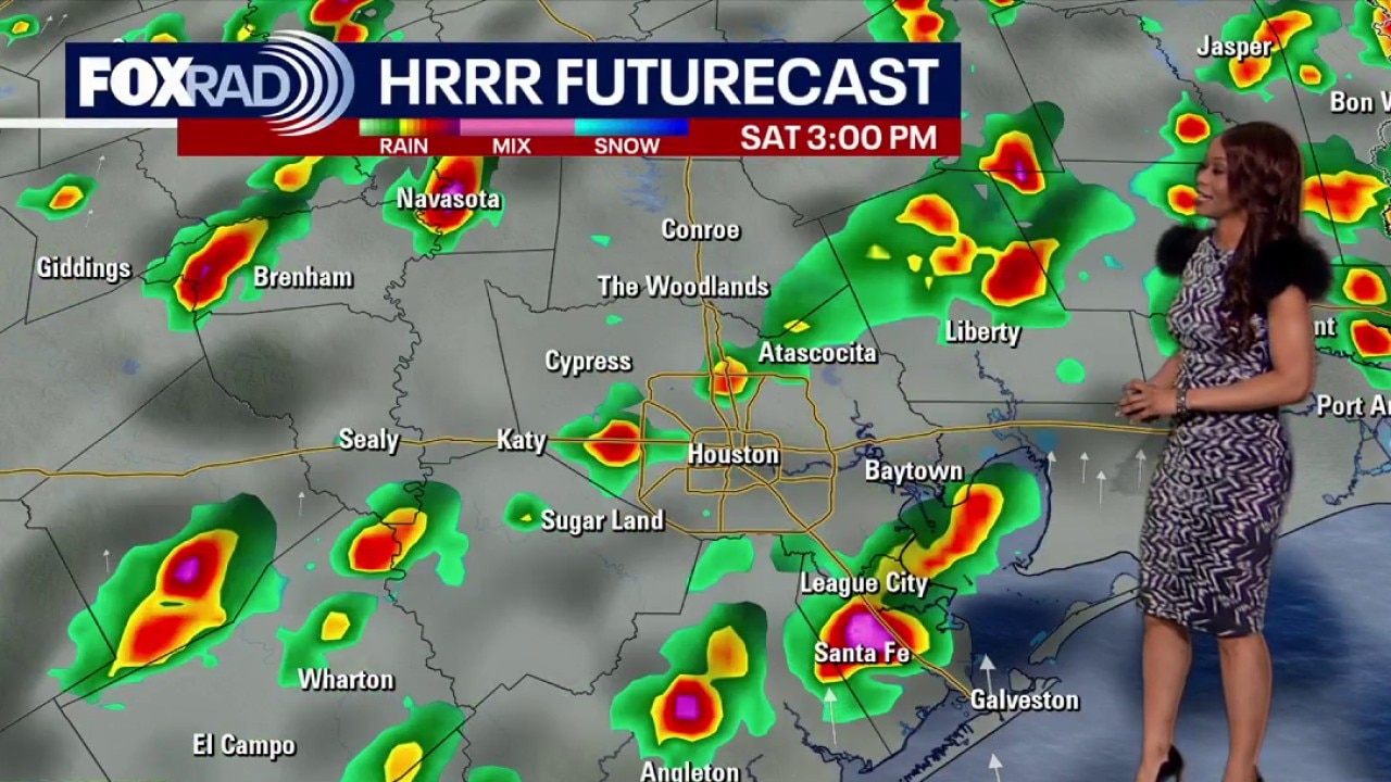 Houston weather: Rain clearing out Friday, returns for the weekend