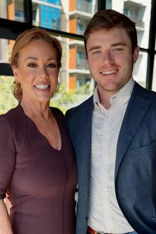 Kelli Finglass and her son Ryan in December 2024.Credit: Kelli Finglass/Instagram