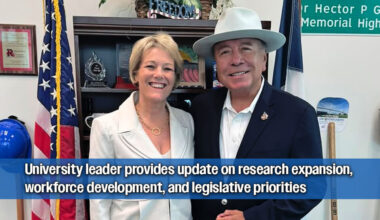 Senator Hinojosa Highlights Texas A&M Corpus Christi Research Growth After Meeting With President Kelly Miller