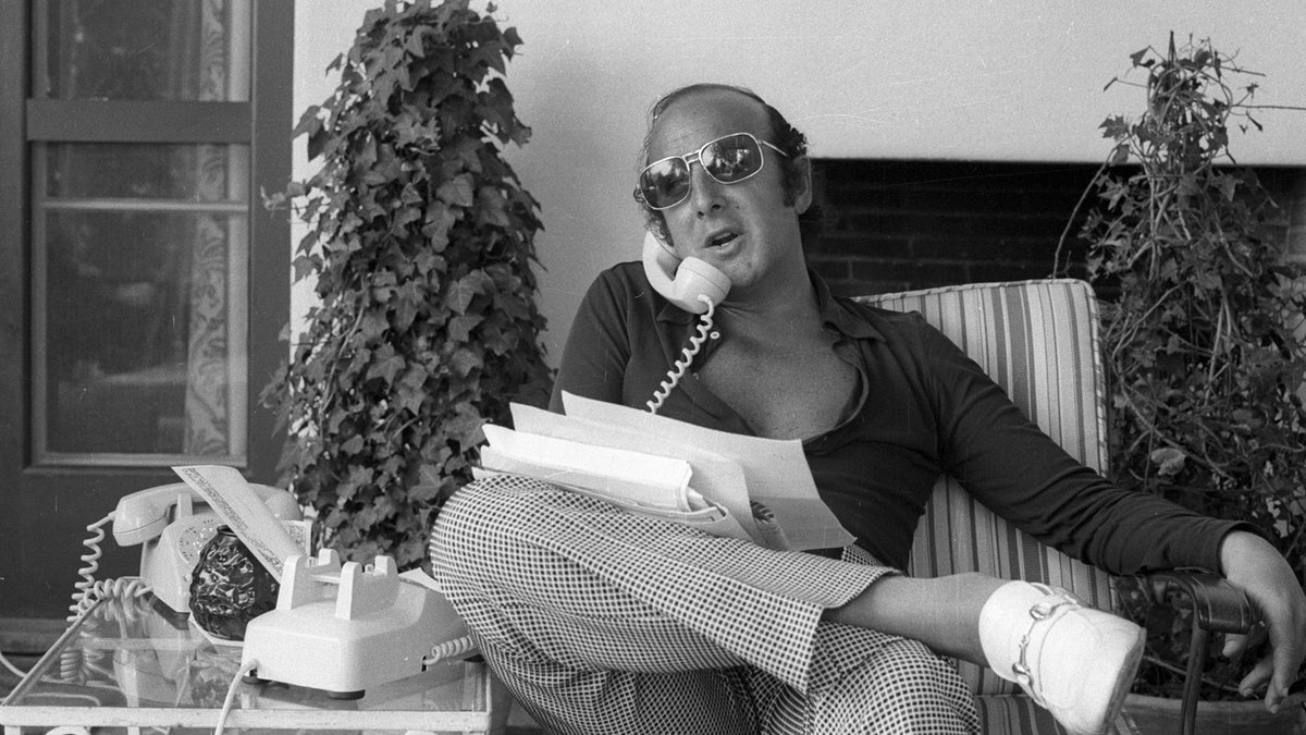 Clive Davis on the phone