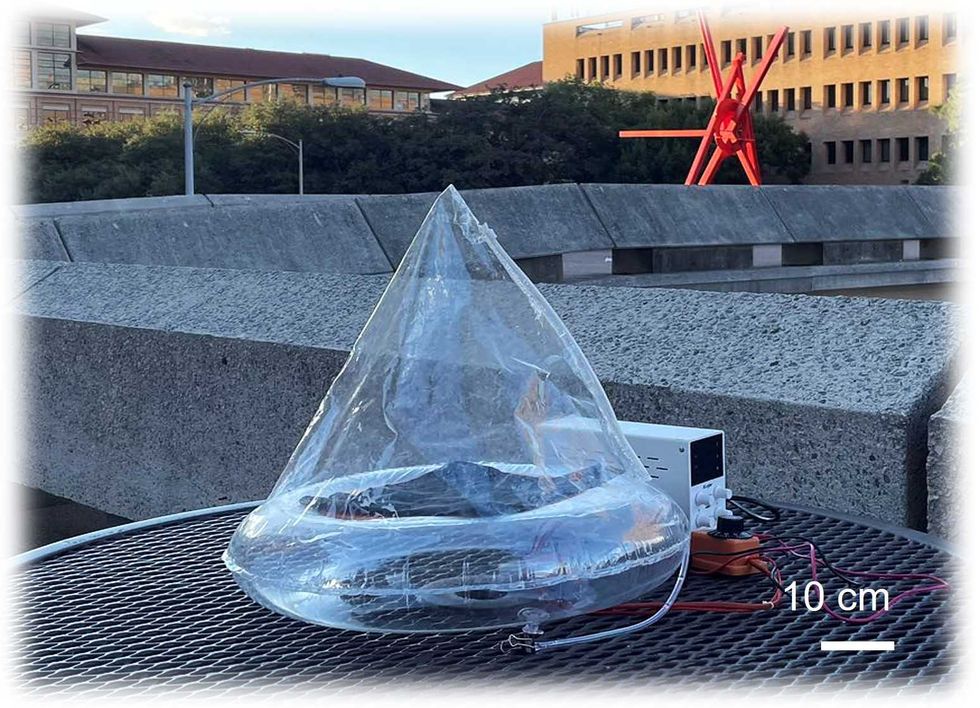 Condenser test in Austin