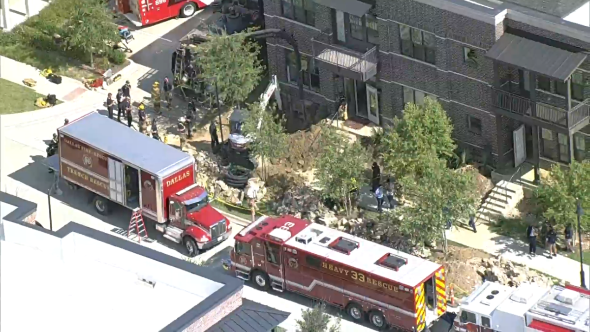 Workers trapped under building in Coppell after tunnel collapse – NBC 5 Dallas-Fort Worth