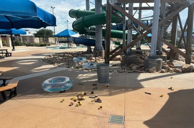 Damage at after break-in at Rock’N River Water ParkCredit: Round Rock Police Department