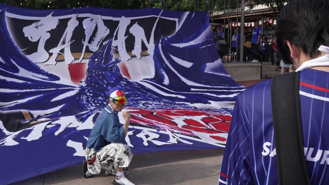 Plano welcomes Ultras Nippon ahead of Netherlands vs. Japan in World Cup