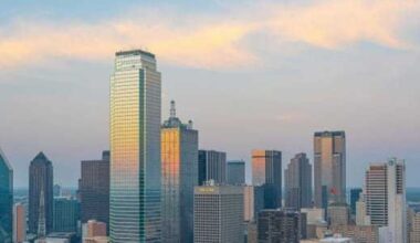 How much rent prices have dropped in DFW since last year