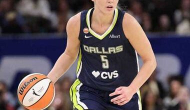 Bueckers' Dallas Wings debut jersey sells for record $64,720