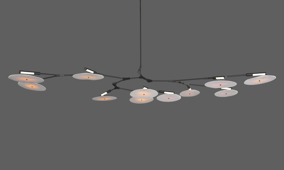 Lindsey Adelman Branching Disc Chandelier