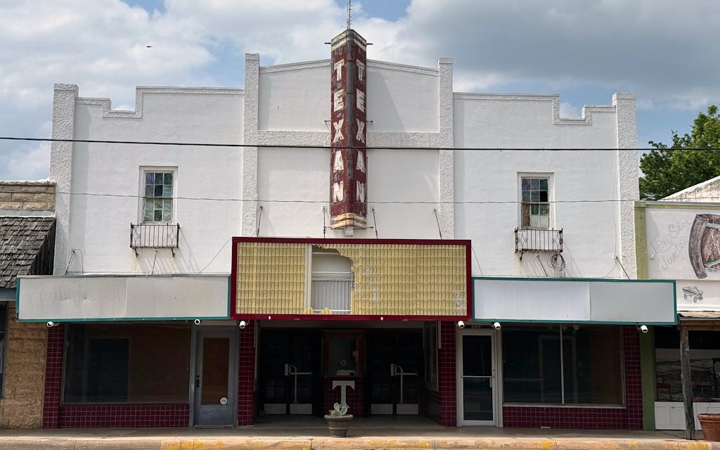 The Texan Theatre in Junction