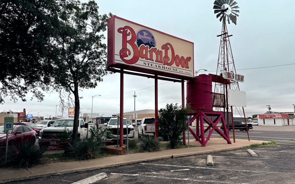 The Barn Door Steakhouse in Odessa