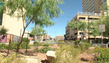 El Paso residents set up water stations to beat the heat