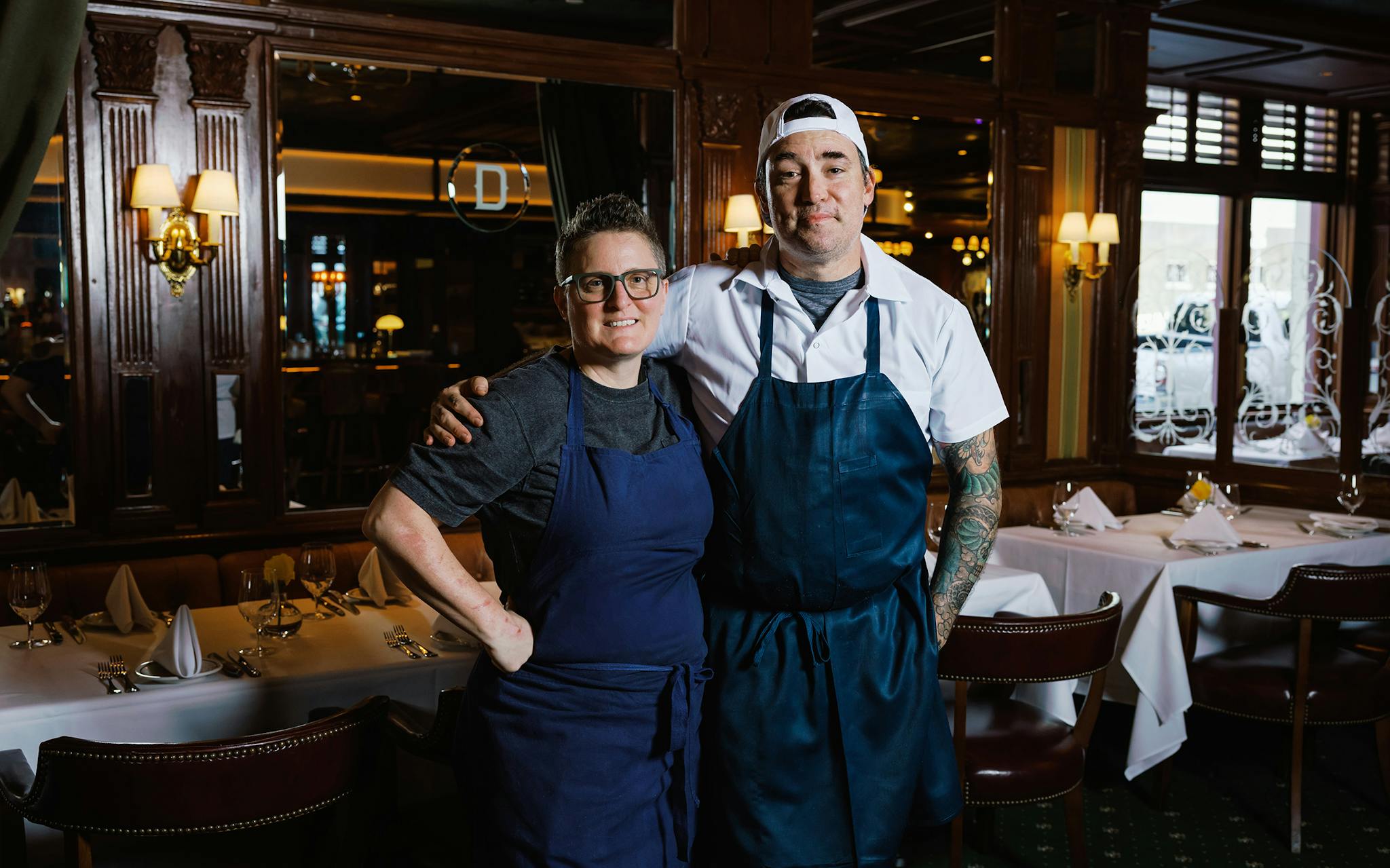 Celebrity New York chef April Bloomfield and Nick Erwen, the Driskill Grill’s executive chef, are the culinary powerhouses behind the hotel’s restaurants.