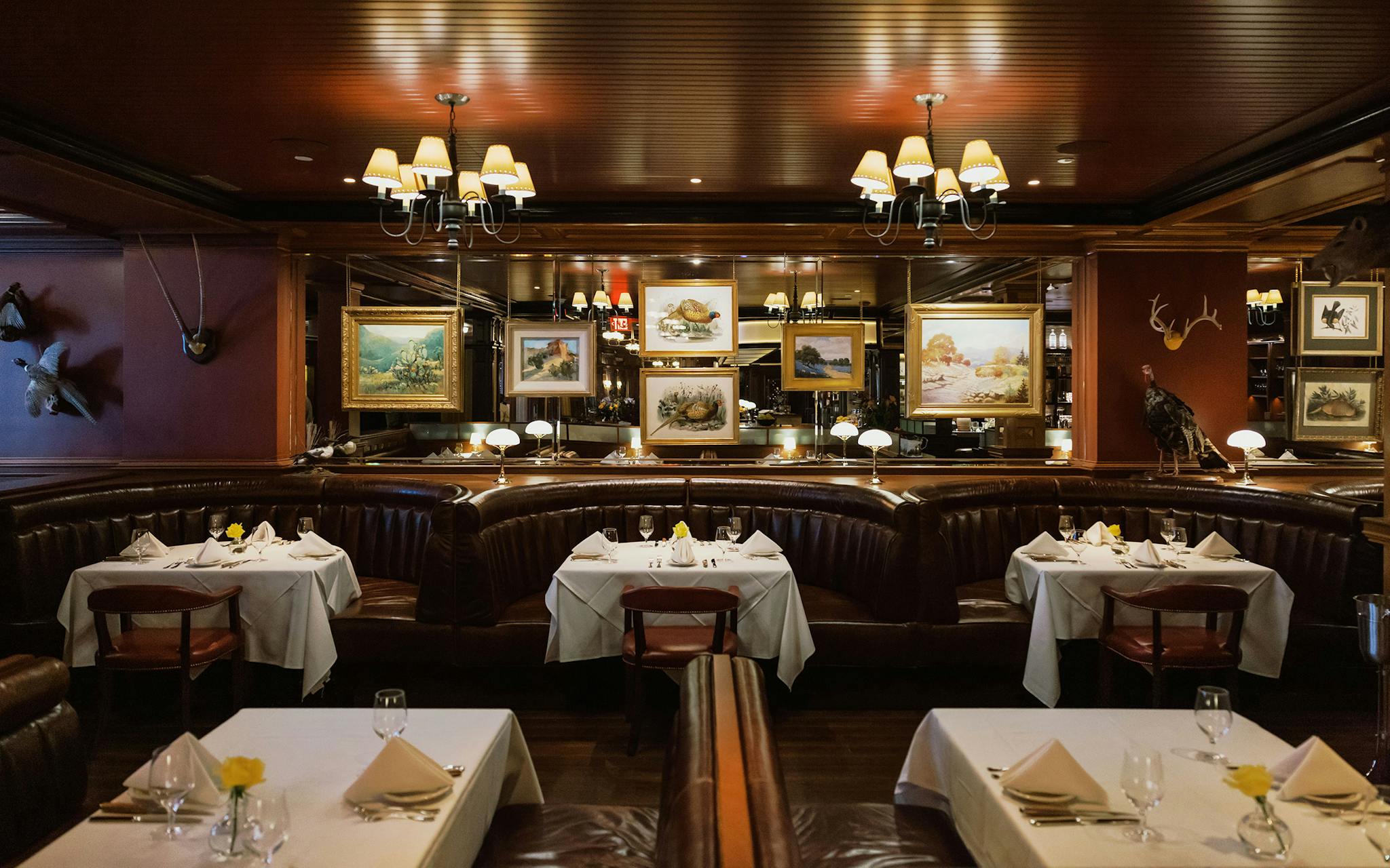 The Driskill Grill, a wholly reimagined version of its predecessor, and the adjoining Driskill Bar, a slightly smaller version of the hotel’s beloved old watering hole, serve both hotel guests and the public at large.