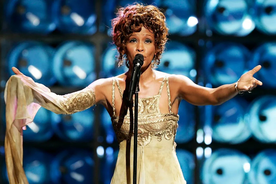 Whitney Houston performing during the 2004 World Music AwardsCredit: Pascal Le Segretain/Getty