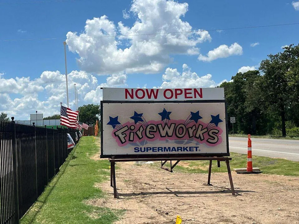 Fireworks Supermarket is open in Burleson from June 24 until July 4.