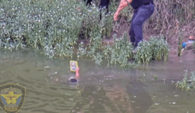 Fort Worth officer jumps into Trinity River to save missing child
