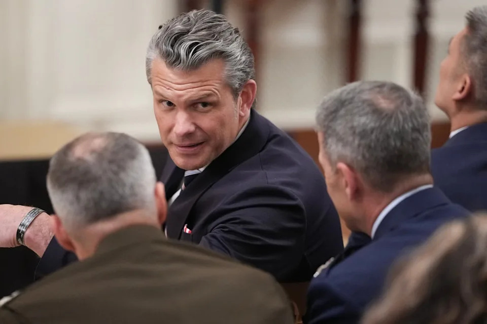 Defense Secretary Pete Hegseth has argued military vaccine requirements are government overreach (AFP/Getty)