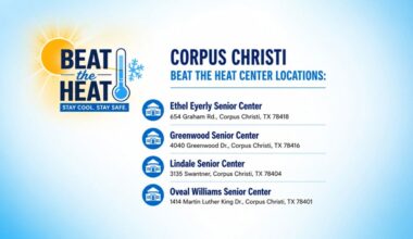 Corpus Christi reopens cooling centers to help residents beat summer heat