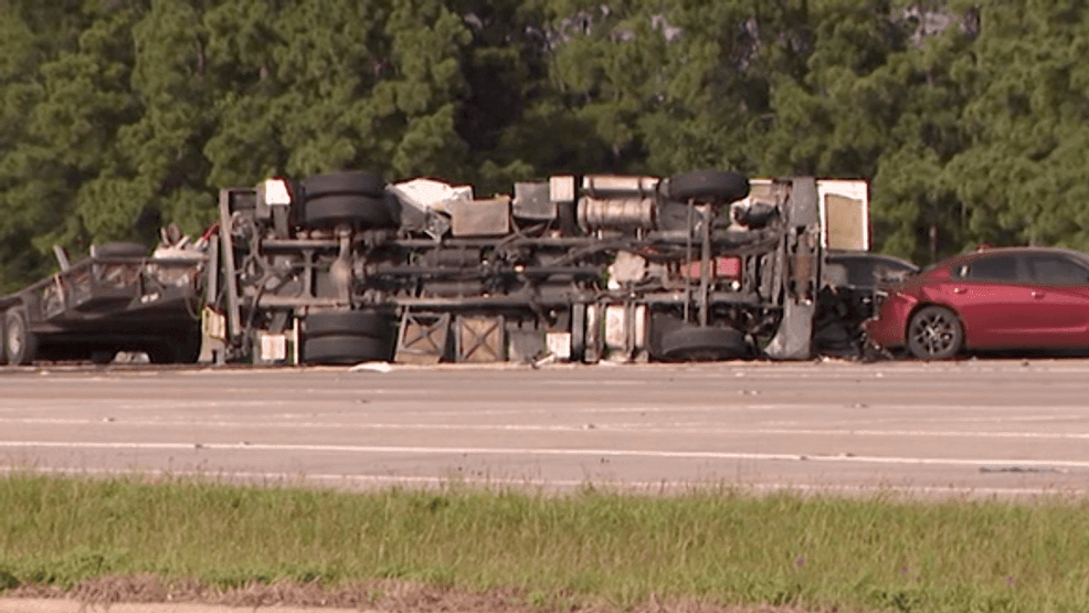 Texas deputy killed while responding to crash June 28, 2026 (KHOU via CNN Newsource)