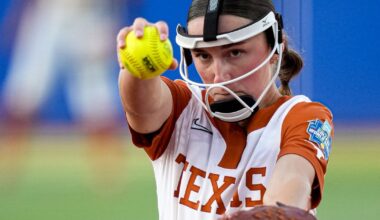 Texas rides Teagan Kavan, Katie Stewart to 7-3 win over Texas Tech to open WCWS title series :: WRAL.com