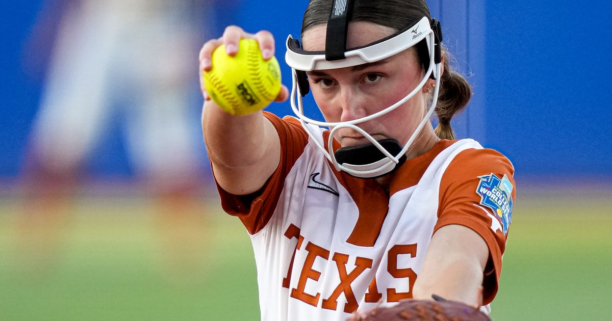 Texas rides Teagan Kavan, Katie Stewart to 7-3 win over Texas Tech to open WCWS title series :: WRAL.com