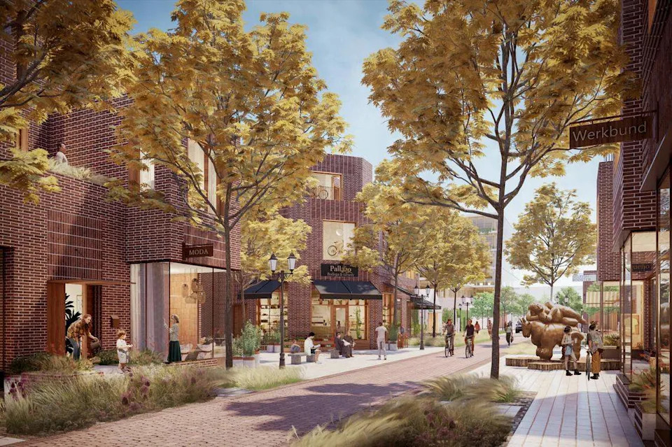 Westside Village, the new development by University Drive and White Settlement road, will mix the urban, modern style with Fort Worth architecture. It will include shops, apartments, offices and more.