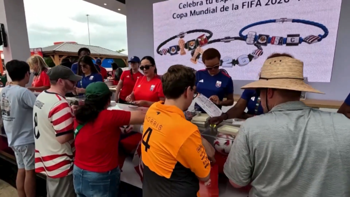 FIFA World Cup bracelets spark long lines at Dallas fan festival – NBC 5 Dallas-Fort Worth