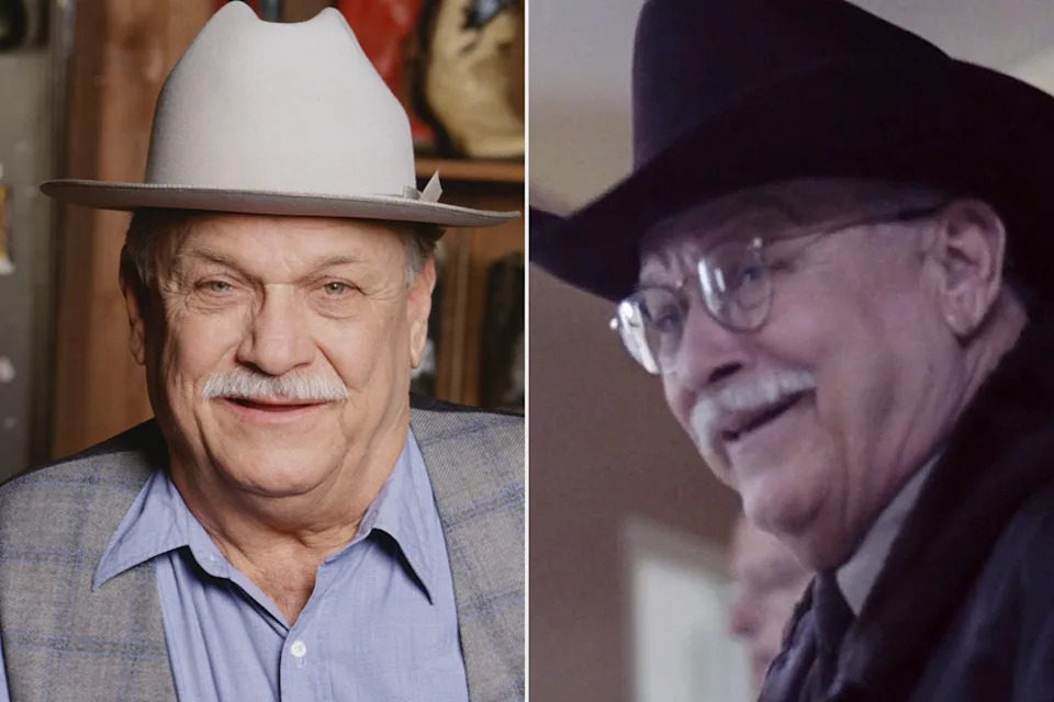 Noble Willingham on 'Walker, Texas Ranger'; Willingham in 'Blind Horizon' in 2003Credit: CBS Photo Archvie/Getty; Lionsgate