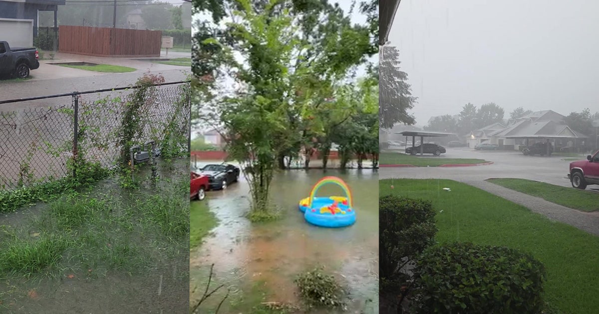 Gallery: Photos, videos of Houston street flooding, rain amid Flood Watch