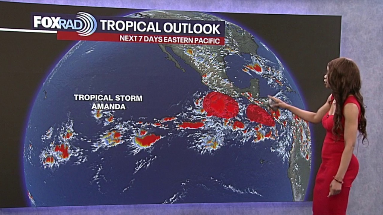 Tropical Weather Forecast - Watching Amanda in Pacific