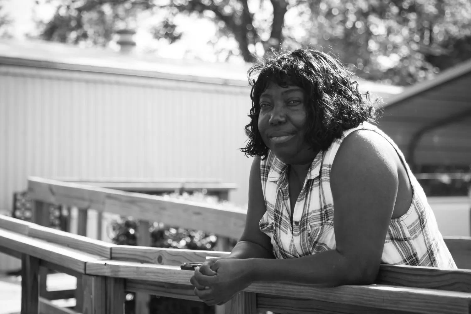 Pamela Griffin, who lives near the proposed data center location in Taylor, Texas.