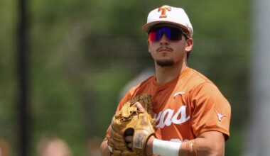 Texas 1B Casey Borba announces return for 2027 season