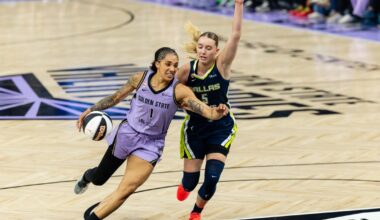 Dallas Wings fall to Golden State Valkyries 91-80 behind Gabby Williams' 25 points