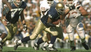 College Football: Looking Back on Notre Dame’s Rout of Texas in 1995