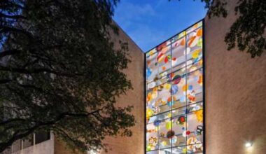 Facade art at UT Austin reclaims Jim Crow symbol in color