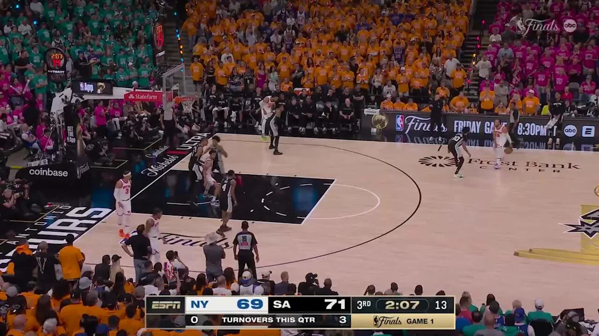 San Antonio Spurs vs. New York Knicks - Game Highlights
