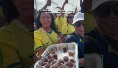 Brazil fans bring spirit to Houston