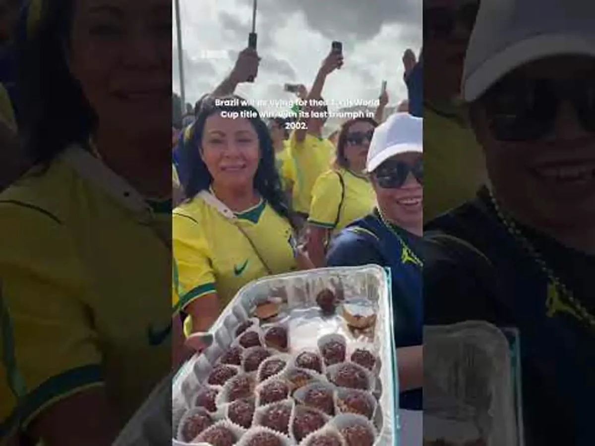 Brazil fans bring spirit to Houston