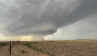Lightning Illuminates Supercell in North Texas