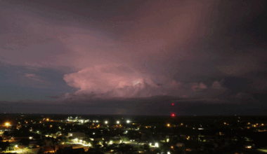 Lightning-packed Supercell Dominates Oklahoma-Texas Border Sky