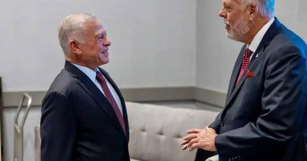 King of Jordan visits Arlington during World Cup festivities