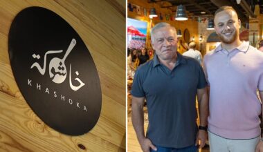 King Abdullah II of Jordan visits Richardson restaurant during World Cup visit