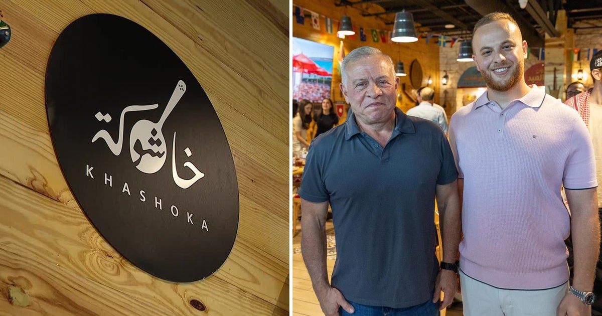 King Abdullah II of Jordan visits Richardson restaurant during World Cup visit