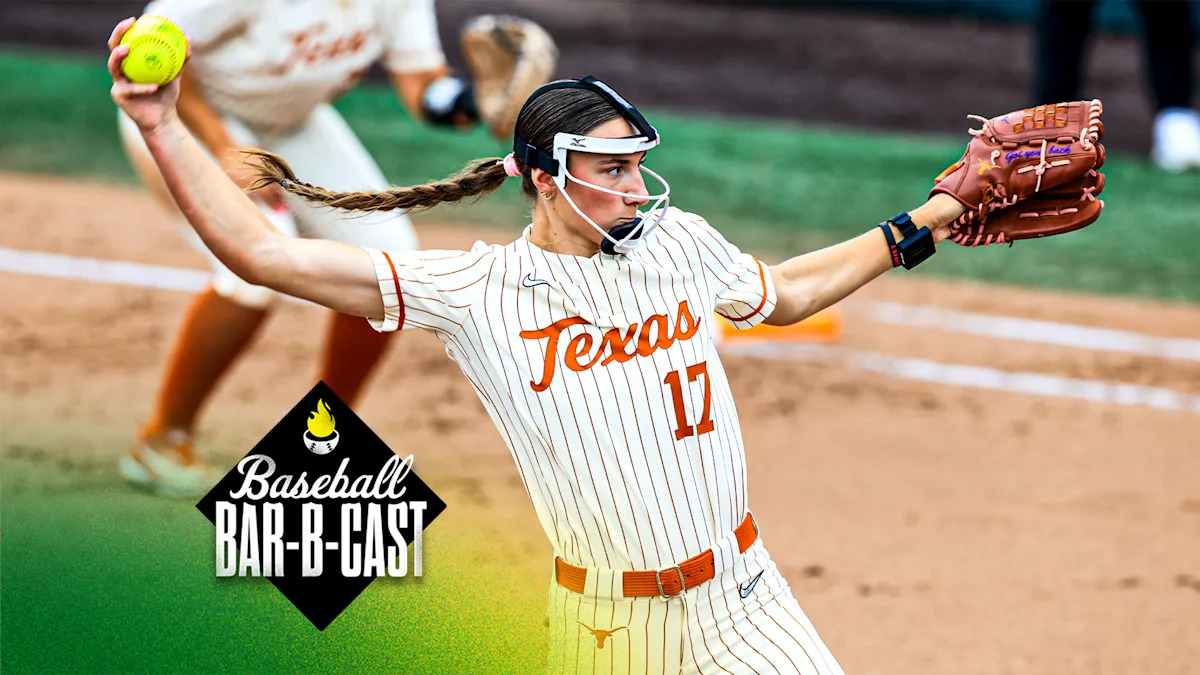 How will Teagan Kavan lead Texas on the mound in the WCWS Championship?
